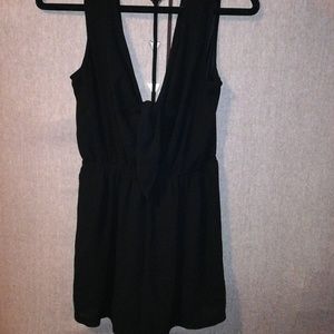 Open Back Romper